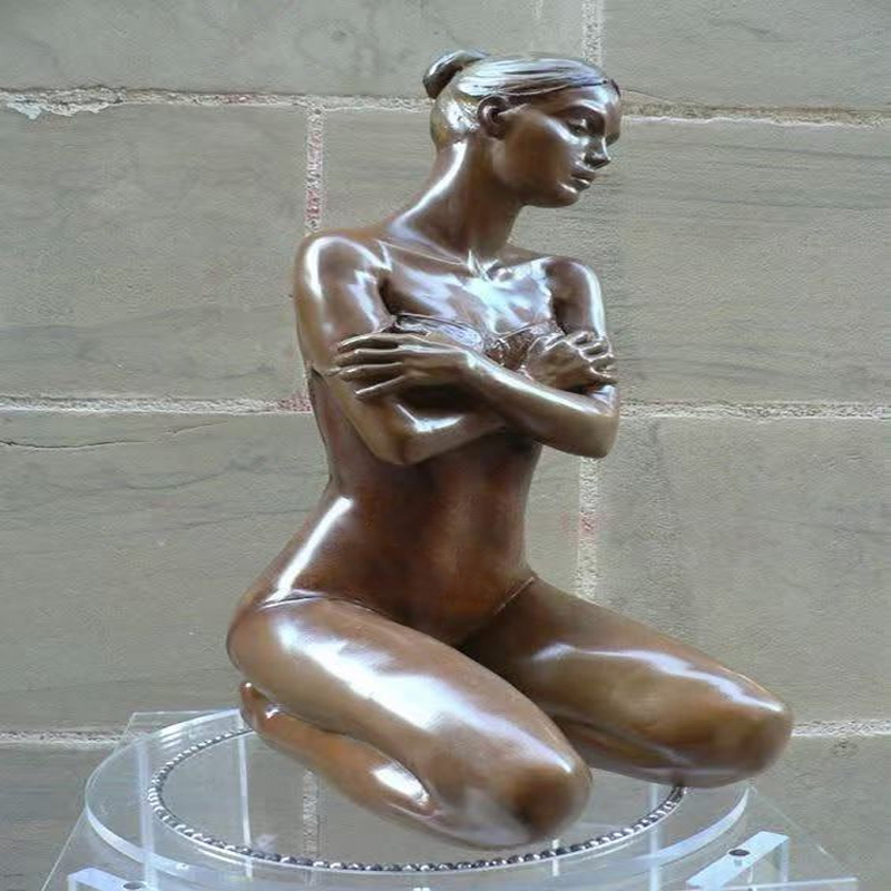 Sculptură Nud Femeil din Bronz – Decorare Grădină