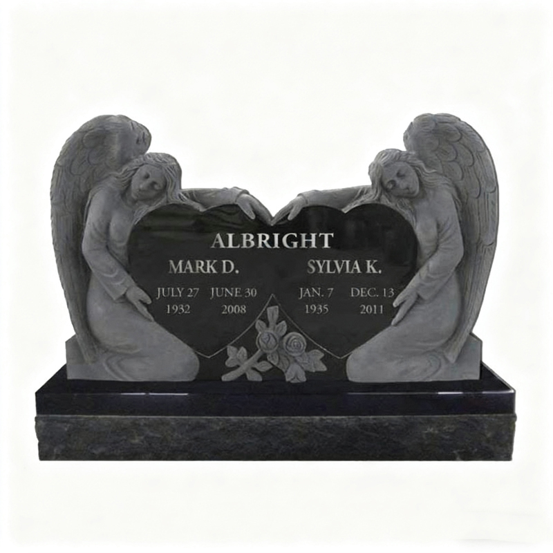 Piatră funerară dublă însoțitoare