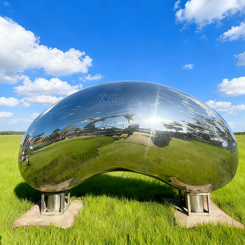 Cloud Pod Oglindă Sculptură Abstractă