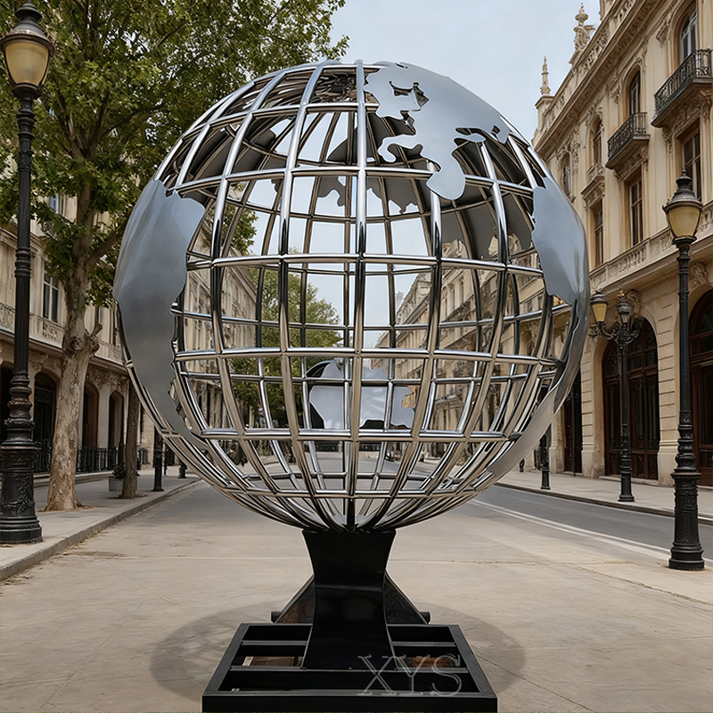 Sculptură Glob Ajurat Meridian Global
