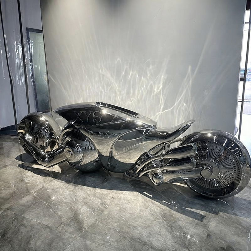 Full Throttle Future Mirror Concept Sculptură pentru motociclete